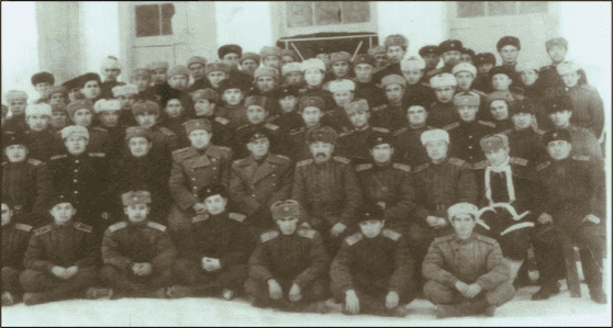 Officers of the East Turkistan National Army - February 1948